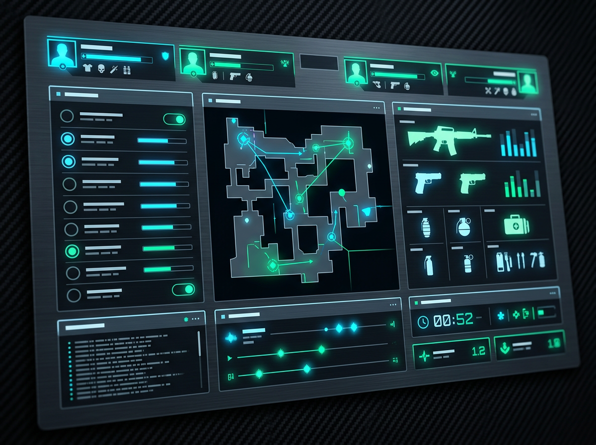 CS2 Match Prep Kit HUD Interface Preview